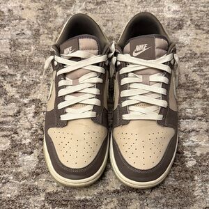 Nike Men's Sneakers Nike Dunk Low Velcro Tongue - Milk Tea Sneakers